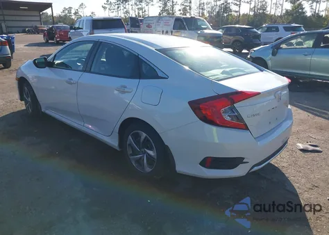 2021 Honda Civic Lx из США, поврежденный, VIN 2HGFC2F62MH544334